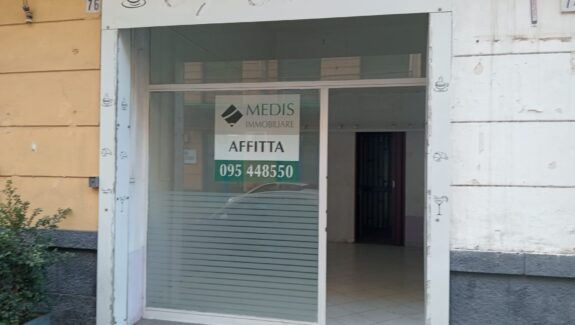 Bottega in affitto in via Milano a Catania